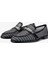 Mario Valentino Kadın Deri & Tekstil Siyah Loafer Ayakkabı 1040 91D2528 Bn Ayk Y25 Black 4