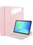 Samsung Galaxy Tab S10 Fe / S9 Fe 360 Derece Döner Stand Pu Deri + Klavyeli Akrilik Tablet Kılıfı (Yurt Dışından) 1