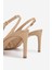 Kadın Hakiki Deri Bej Topuklu Ayakkabı 1138 2222 Bn Ayk Y25 Nude 4