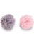 Beeztees Kedi Oyuncağı, Top, Yün, Pembe ve Gri, 2 Adet, 4cm 1
