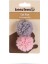 Beeztees Kedi Oyuncağı, Top, Yün, Pembe ve Gri, 2 Adet, 4cm 2