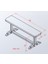 Düz Bench Sehpası Kırmızı 2