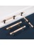 Gold Ahşap Kulp Modern Tasarım 96 mm Mutfak Mobilyası İçin Lüks Kullanım 2
