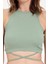 Belden Bağlamalı Fitilli Crop T-Shirt 3