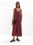 %100 Liyosel Midi Elbise 1