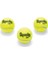 Beeztees Köpek Oyuncağı, Sesli, Tenis Topu, Sarı, 3 Adet, 5cm 1