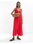 %100 Liyosel Midi Elbise 1