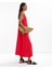 %100 Liyosel Midi Elbise 2