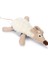 Beeztees Kedi Oyuncağı, Fare, Peluş, Beyaz, 17X13X4CM 1