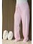 Pembe Bel Detaylı Lastikli Pijama Altı 1