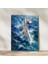 Sailboat In Blue Kanvas Tablo 1