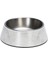 Beeztees Dbl Köpek Mama Su Kabı, Mat Paslanmaz Çelik, Beyaz Mermer Görünümlü, 17,5cm, 350ML 1