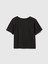 Kız Çocuk Siyah Grafikli T-Shirt 3