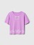 Kız Çocuk Lila Grafikli T-Shirt 1