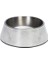 Beeztees Dbl Köpek Mama Su Kabı, Mat Paslanmaz Çelik, Beyaz Mermer Görünümlü, 22CM, 700ML 1