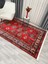 Kilim Motifli Saçaklı Klasik Kaymaz Taban Halı 6