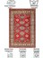 Kilim Motifli Saçaklı Klasik Kaymaz Taban Halı 8