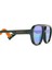 GG1239S 003 58-16 Unisex Füme Aynalı Camlı Yeşil Asetat Geometrik Güneş Gözlüğü 2