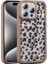 iPhone 16 Pro Kılıf Azra Taşlı Simli Kapak 1