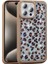 iPhone 15 Pro Max Kılıf Azra Taşlı Simli Kapak 1