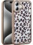 iPhone 16 Kılıf Azra Taşlı Simli Kapak 1