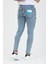 Erkek Slim Fit Likralı Esnek Kot Pantolon Denim Jeans 6