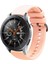 Garmin Venu 2 ile Uyumlu Yumuşak Dokulu Soft Renk Silikon Kordon Kayış 2