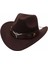 Unisex Kovboy Fötr Şapka Kovboy Şapkası Kovboy Şapka 4
