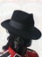 Unisex Michael Jackson Kaşe Fötr Şapka 1
