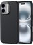 Apple iPhone 16 Kılıf M-Safe Şarj Özellikli Karbon Fiber Görünümlü Zore Troy Kapak 1