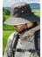 Unisex Uv Korumalı Geniş Kenarlı Katlanabilir Safari Outdoor Boonie Yürüyüş ve Plaj Şapkası 3