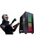GMX7350 I3 12100 16GB Ddr4 512GB M2 8gb RX580 VGA Masaüstü Oyun Bilgisayar 1