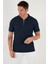 Pamuklu Regular Fit Fermuarlı Polo Yaka T Shirt Erkek Polo Yaka T Shirt 5902738 2