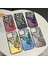 iPhone 14 Pro Max Uyumlu 3D Kelebekli Hareketli Sulu Simli Kamera Koruma Çıkıntılı Lüks Kılıf 3