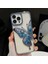 iPhone 14 Pro Max Uyumlu 3D Kelebekli Hareketli Sulu Simli Kamera Koruma Çıkıntılı Lüks Kılıf 2