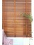 Wooden Blinds %100 Doğal Ahşap Jaluzi Perde 50MM,ALÜMINYUM Kasalı Yüksek Kaliteli - Tarçın Kahvesi 4