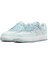 Air Force 1 Af1 07 Next Nature Leather Sneaker White Blue Hakiki Deri Günlük Spor Ayakkabı Beyaz Mavi 3