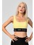 Lastik Detaylı Crop Top Atlet - Sarı Sarı - M 1