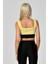 Lastik Detaylı Crop Top Atlet - Sarı Sarı - M 4