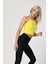 Askılı Crop Top - Sarı Sarı - S 2