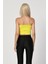 Askılı Crop Top - Sarı Sarı - S 4