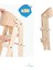 Mama Sandalyesi Ahşap - Sadece Sandalye Mychair Doğal Ahşap Renk - Aksesuarsız Only Chair - EN 14988 Mama Sandalyesi Testinine Sahiptir 3