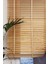 Wooden Blinds %100 Doğal Ahşap Jaluzi Perde 50MM,ALÜMINYUM Kasalı Yüksek Kaliteli - Açık Meşe 2