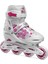 Jokey Girl 3 White Pink Ayarlanabilir Çocuk Pateni 30-33 1