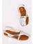 Bs 02 Düz Tabanlı Arkadan Bağlı Sandalet 1