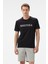 Erkek Regular Fit Baskılı T-Shirt - Siyah 1