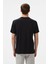 Erkek Regular Fit Baskılı T-Shirt - Siyah 2