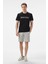 Erkek Regular Fit Baskılı T-Shirt - Siyah 3