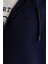 Erkek Regular Fit Kapüşonlu Sweatshirt - Lacivert 5