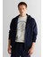 Erkek Regular Fit Kapüşonlu Sweatshirt - Lacivert 1